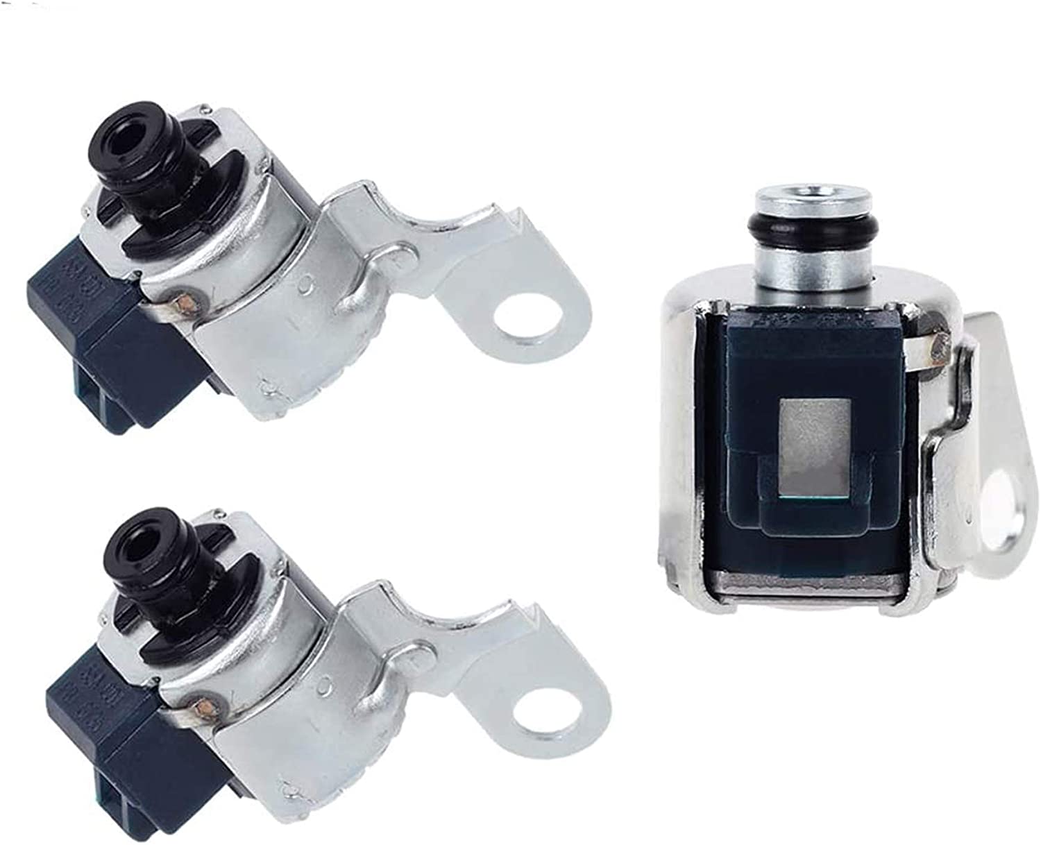 HERCOO A340 AW4 Transmission TCC Lock Up Solenoid + Shift Solenoids Kit Fits for 1986 UP Jeep Cherokee/Comanche/Wagoneer,Toyota 4Runner/Cressida/Pickup/Previa/Supra/T100/Tacoma, 1992-1997 Lexus SC300