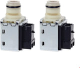 HERCOO 4L60E 4L65E 4L70E Transmission Shift Solenoid Kit Valve Set 1-2 2-3 A&B Compatible with GMC Chevrolet Trucks 1993-UP