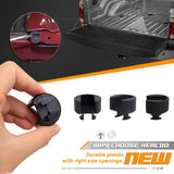 HERCOO Tailgate Bushings Left and Right Tail Gate Insert Kit Compatible with Dodge Ram 1500 2500 3500, Ranger, Pack of 2