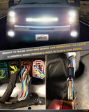 HERCOO 6 High Mod, All The Lights On Module for GM, Fog lights High Low Beams Illuminate Simultaneously Compatible with Chevy Silverado GMC Sierra 1500/2500/3500 HD Suburban Tahoe Yukon XL