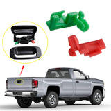HERCOO Tailgate Handle Rod Clip Tail Gate Assembly Door Lock Retainer Clips Compatible with 1999-2007 Chevy Silverado GMC Sierra for 88981030 88981031