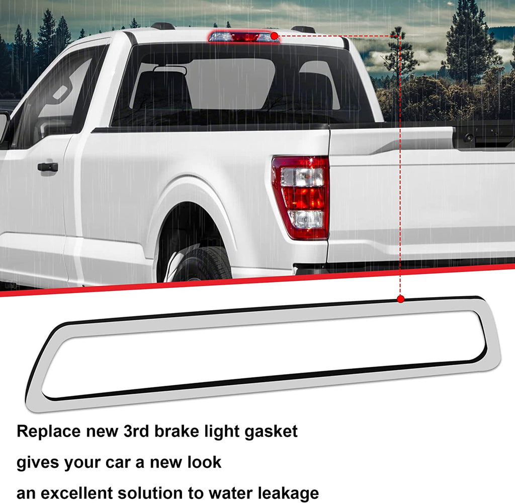 HERCOO 3rd Third Brake Light Gasket Seal Compatible with Ford F150 200